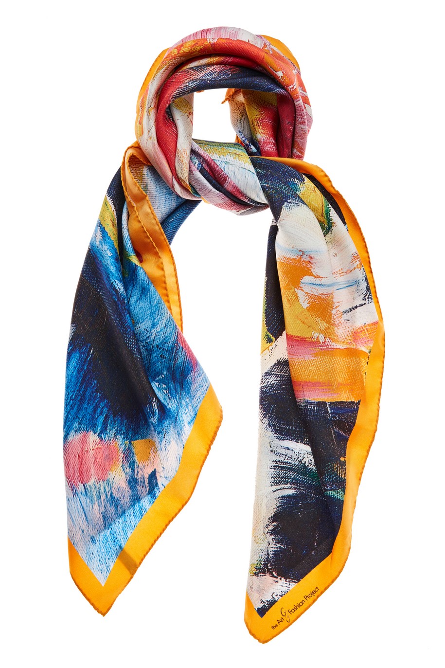 Archisearch The Art & Fashion Project: Bridging abstract color with silk 
