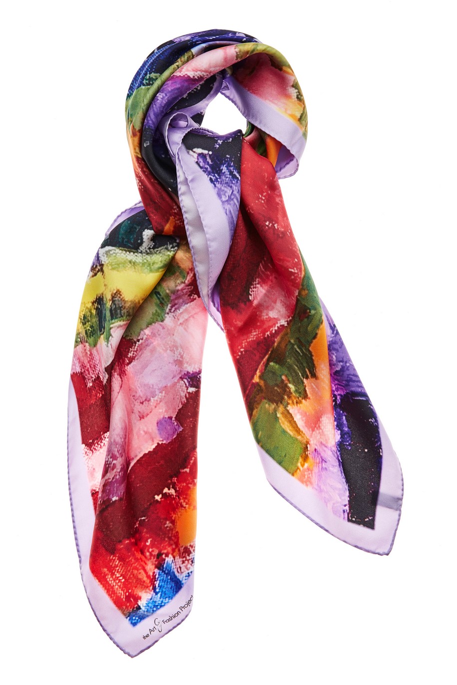 Archisearch The Art & Fashion Project: Bridging abstract color with silk 