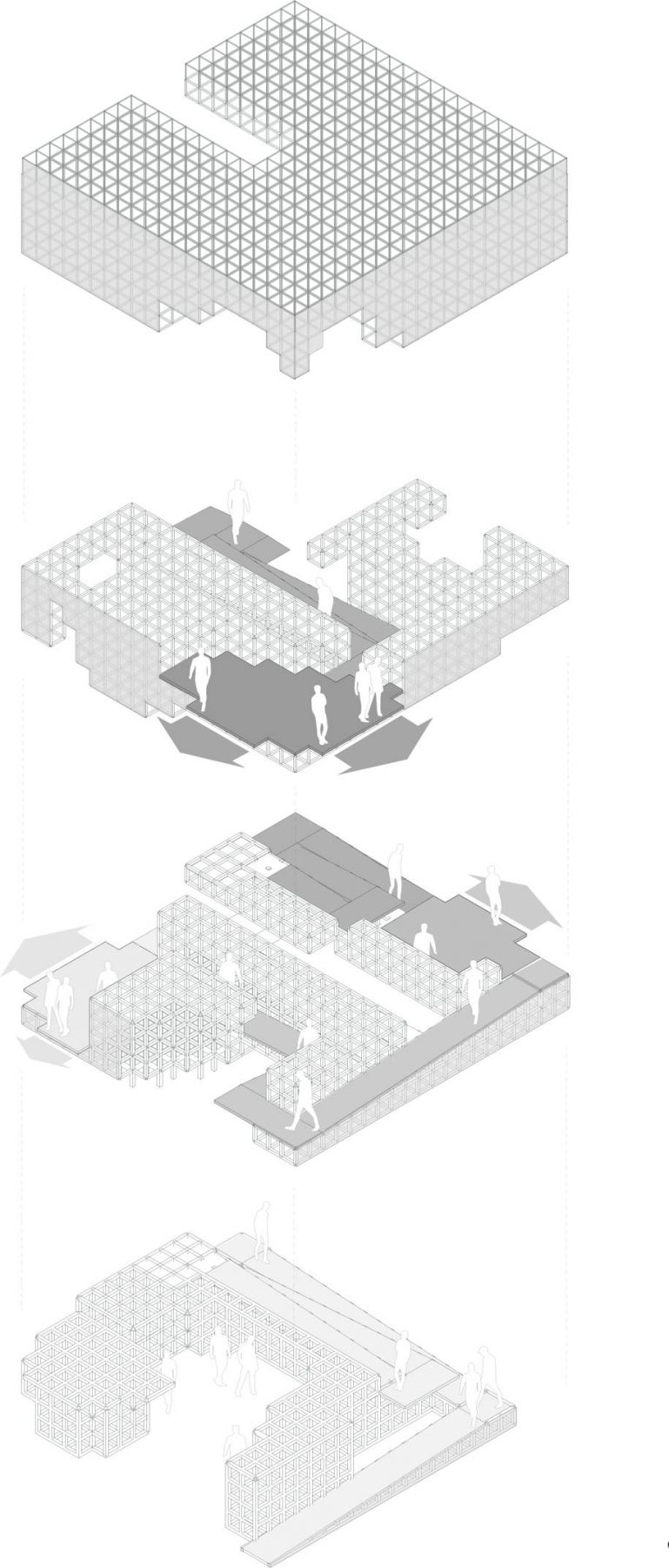 The Cube, Panagiotis Dimakidis, Rafail Gkaidatzis, Abu Dhabi Flamingo Observation Tower, 3rd prize, architecture competition, 2019