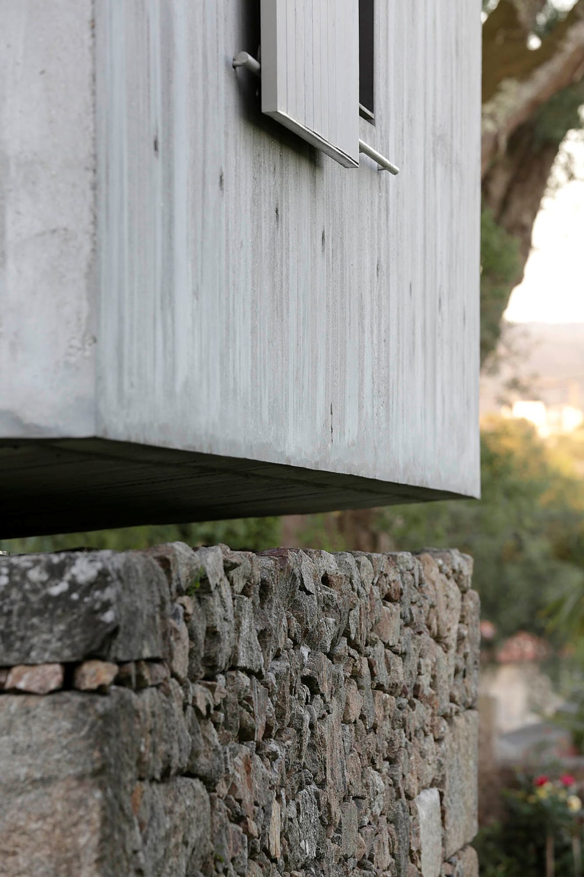 Archisearch AZO Transforms a Ruined Dovecote in Rural Portugal into a Concrete Tree Playhouse