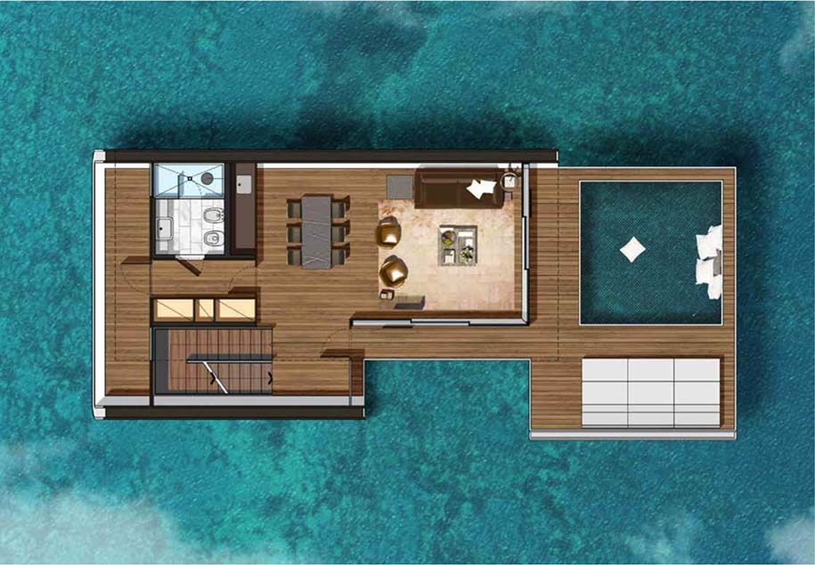 Alumil, Color in Architecture, Dubai, floating villas, κούφωμα, minimal, αλουμίνιο, μπαλκονόπορτες