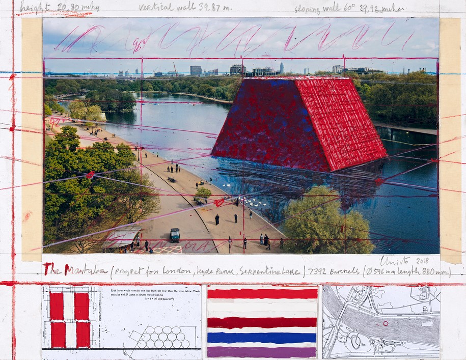 Archisearch The London Mastaba: Christo's first major outdoor public work in UK