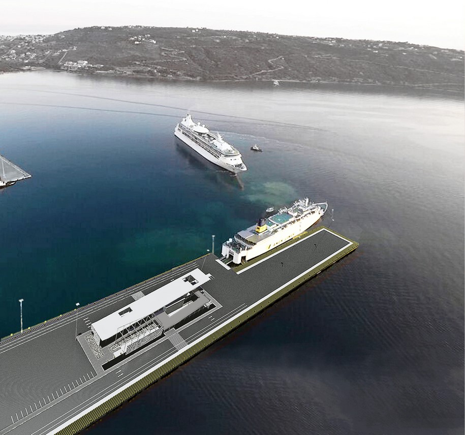 Archisearch THE PIER receives 1st Honorable Mention for the New Passenger Terminal in Souda, Crete