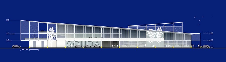 THE PIER, SOUTH architecture, Eleni Livani, Chrysostomos Theodoropoulos, 1st Honorable Mention, New Passenger Terminal, Souda, Crete, competition, 2017