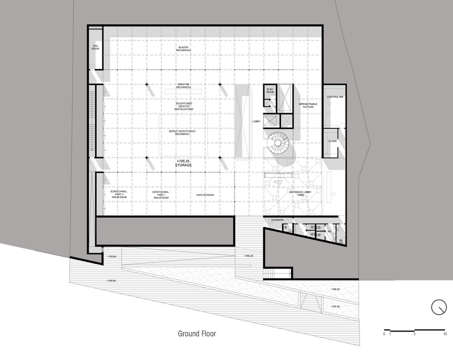 Archisearch The Saradar Collection Open Storage Competition entry by Maroun Lahoud