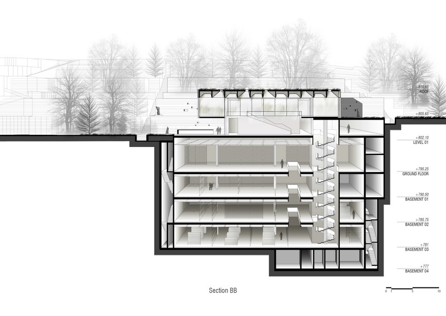 Archisearch The Saradar Collection Open Storage Competition entry by Maroun Lahoud