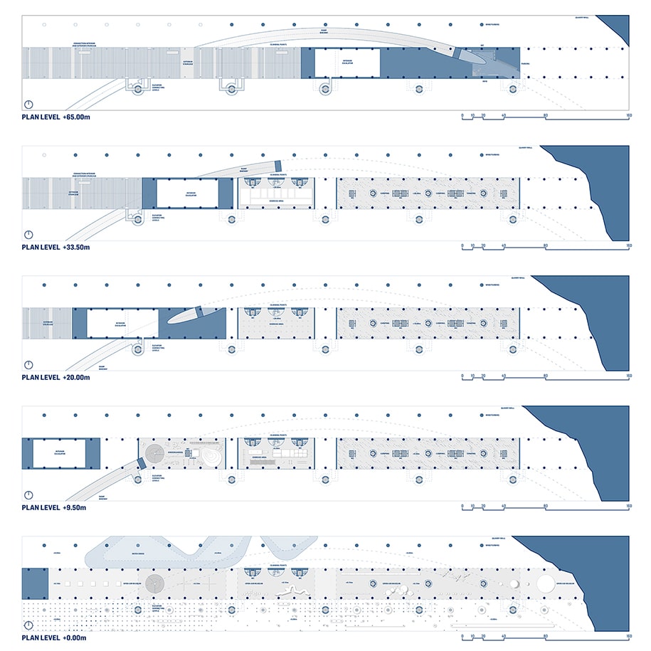 Archisearch The Great Staircase: Metropolitan Park in Hymettus | Diploma thesis by Filippos Lagos