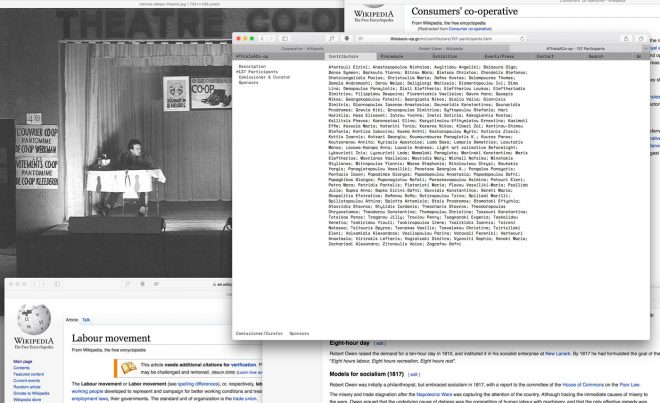 Archisearch - Typical Organization Designed #ThisIsACo-op Website / GR Participation at the 15th Venice Biennale