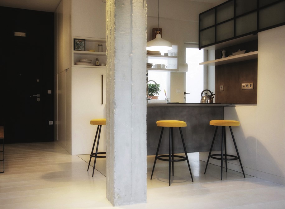 Archisearch Thisseio apartment by hiboux architecture & ECUALaboratory