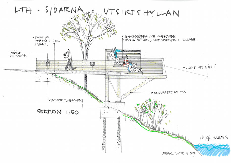 Archisearch Lund Institute of Technology Campus park | Thorbjörn Andersson