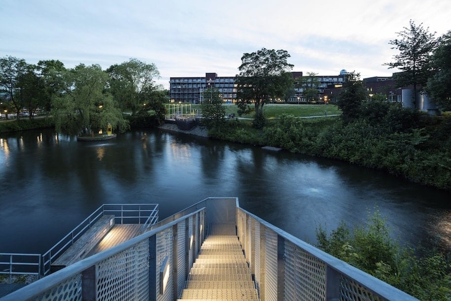 Lund Institute of Technology Campus park, Thorbjorn Andersson, Lund, Swedish Architecture, Landscape architecture, landscape,