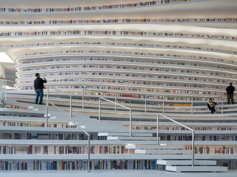 Archisearch Tianjin Binhai Library in China | MVRDV & Tianjin Urban Planning and Design Institute (TUPDI)