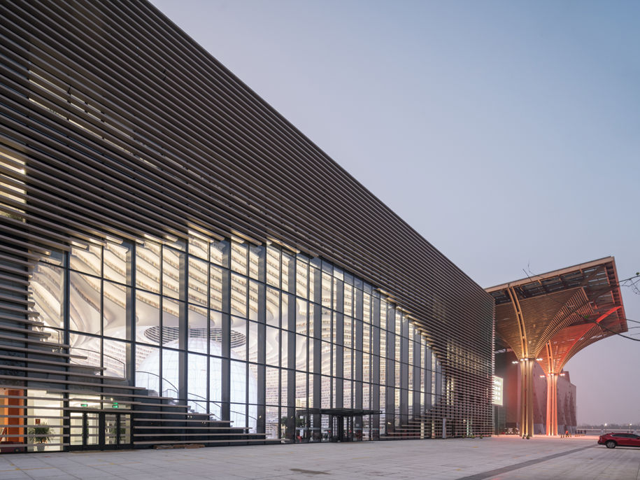 Archisearch Tianjin Binhai Library in China | MVRDV & Tianjin Urban Planning and Design Institute (TUPDI)