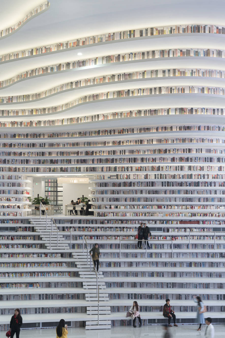 Archisearch Tianjin Binhai Library in China | MVRDV & Tianjin Urban Planning and Design Institute (TUPDI)