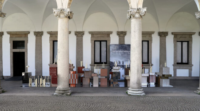 Archisearch - The Light in the Darkness - Ephemeral Installation: Viruta Lab's powerful response to Valencian floods debuts at Milan Design Week