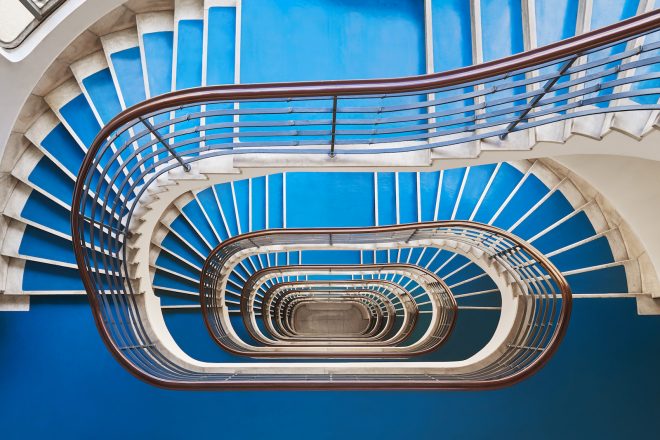 Archisearch - Balint Alovits Captures Budapest's Breathtaking Staircases