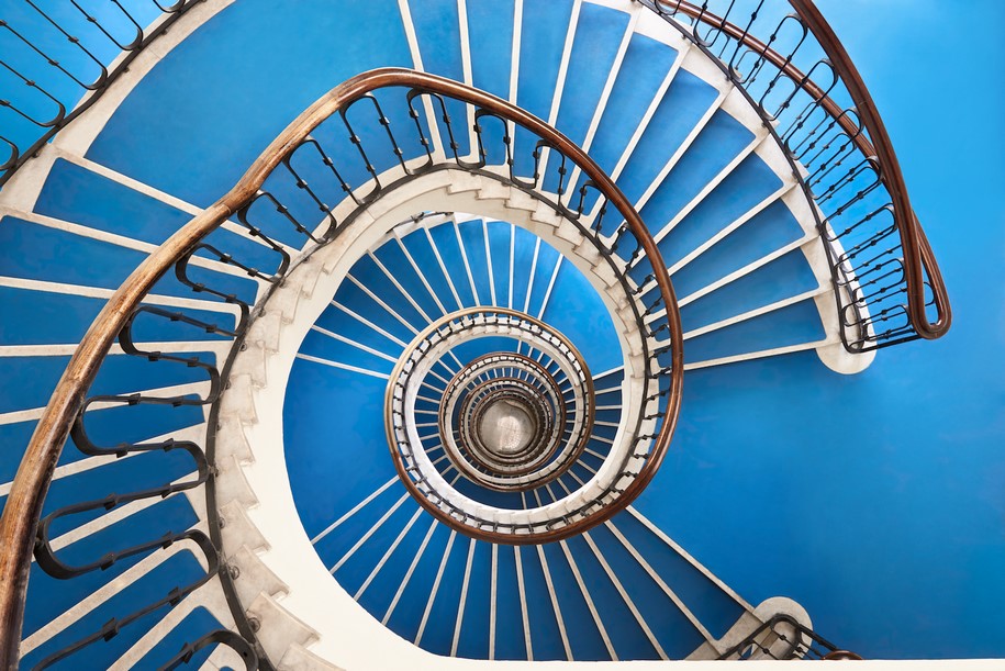 Balint Alovits, photography, Bauhaus, Art-Deco, staircase, Budapest, Hungary, architecture, interior