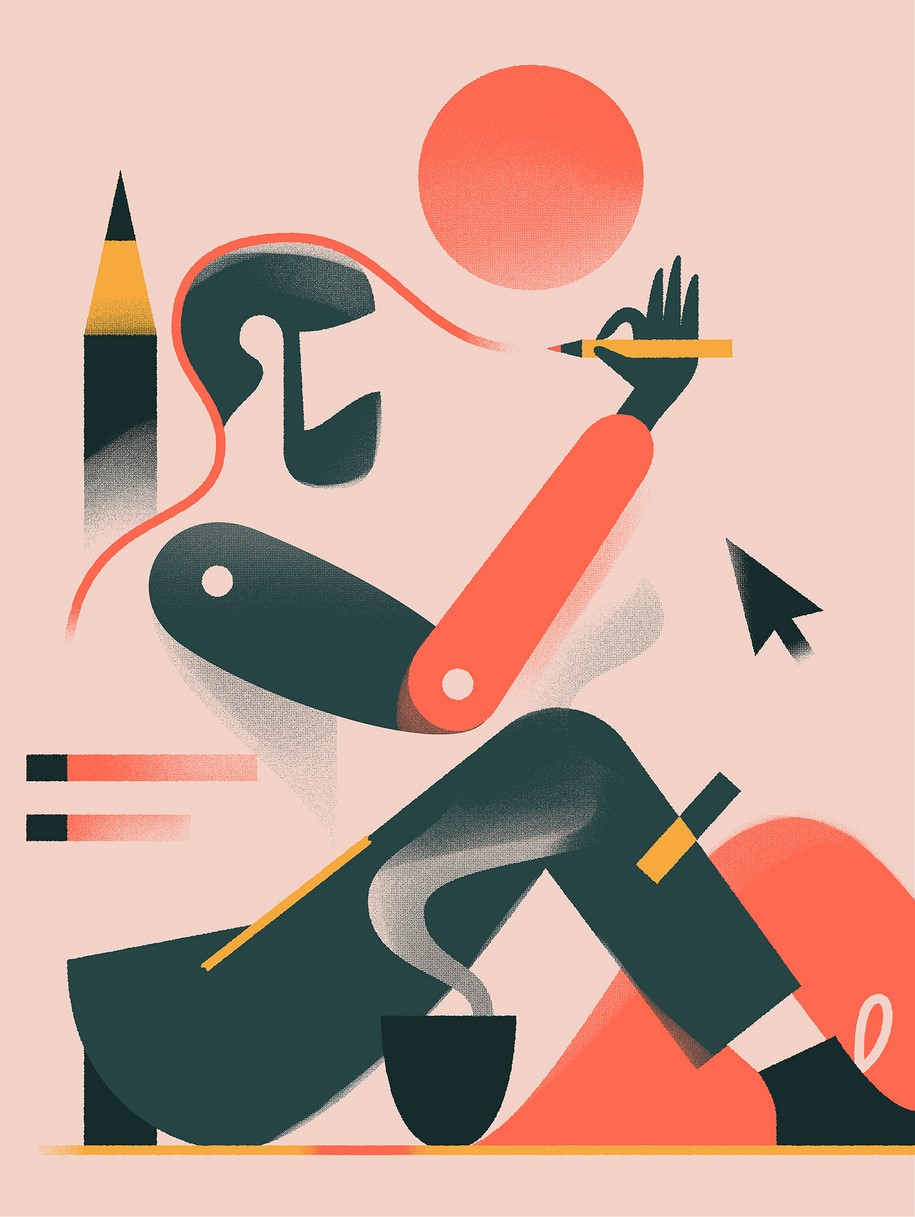 Timo Kuilder, illustrations, minimalism, art, graphic art, gif, conceptual, graphic artist, graphic design