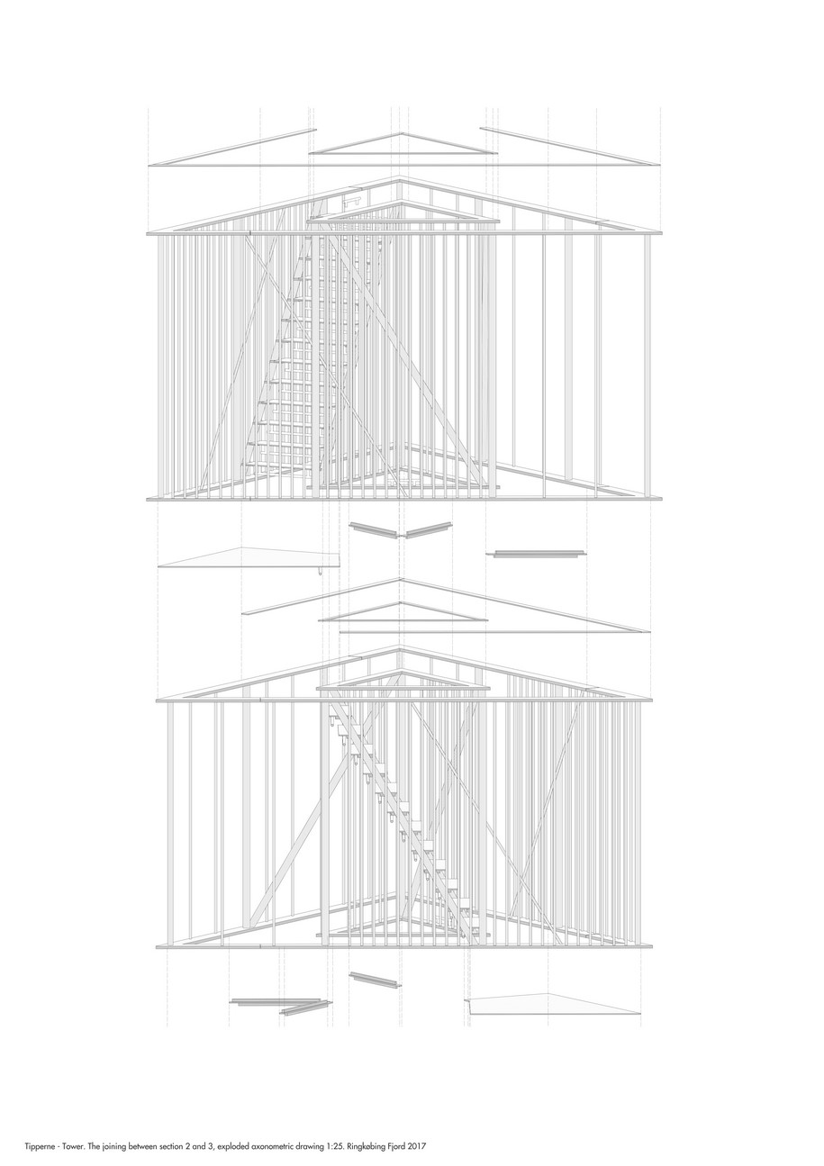 Archisearch Johansen Skovsted Arkitekter imagined Tipperne Bird Sanctuary as free standing objects in the landscape