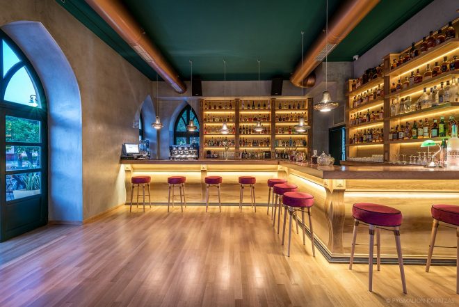 Archisearch - Nikos Mourikis renovated and redesigned the interior of the Tower of Psila Alonia, a preserved landmark in Aigio Achaea