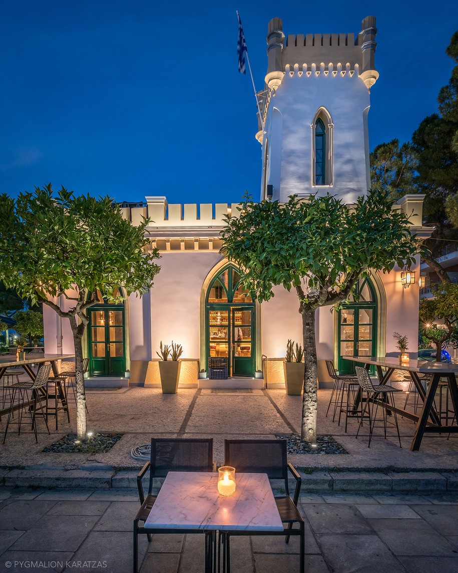 Archisearch Nikos Mourikis renovated and redesigned the interior of the Tower of Psila Alonia, a preserved landmark in Aigio Achaea