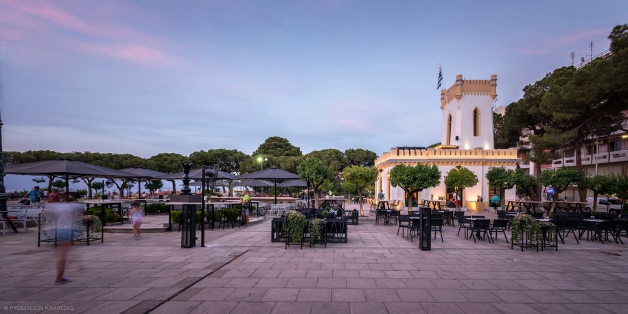 Archisearch Nikos Mourikis renovated and redesigned the interior of the Tower of Psila Alonia, a preserved landmark in Aigio Achaea