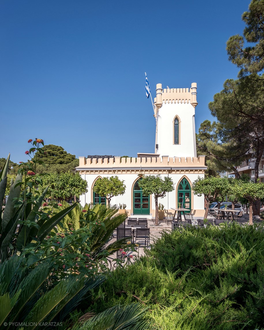 Archisearch Nikos Mourikis renovated and redesigned the interior of the Tower of Psila Alonia, a preserved landmark in Aigio Achaea