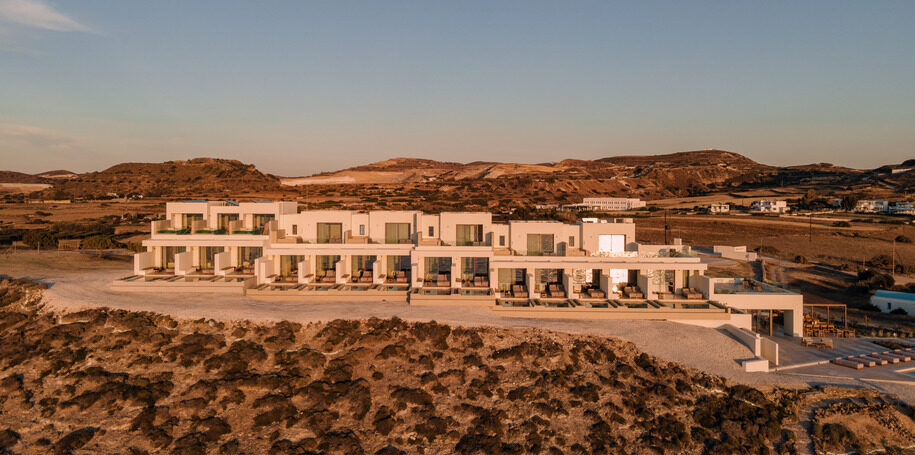 Archisearch White Coast Hotel in Milos Island, Cyclades - Greece | by Tsolakis Architects