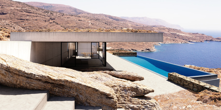 Praxitelis Kondylis, Πραξιτέλης Κονδύλης, Α31 architecture, Two Summer Houses in Andros, Δύο Εξοχικές Κατοικίες στην Άνδρο, Άνδρος, Κυκλάδες