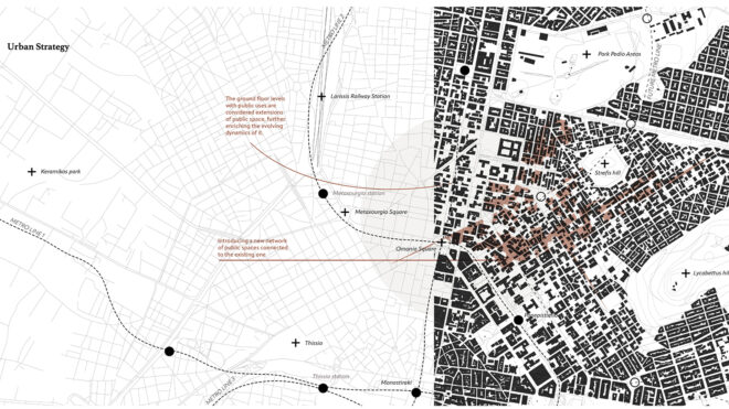Archisearch - Domestic scenes in Athens - Activating the void in the urban landscape of Exarcheia | Master's thesis by Ioanna Platania