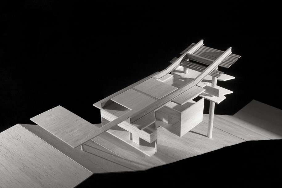 spbr arquitetos, HOUSE IN UBATUBA, Brazil, 2009, concrete, model