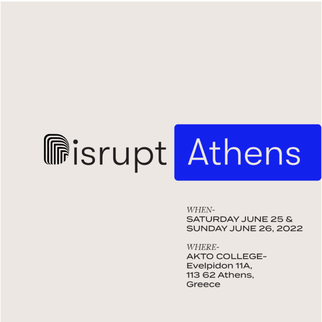 Archisearch DISRUPT SYMPOSIUM takes over Athens!