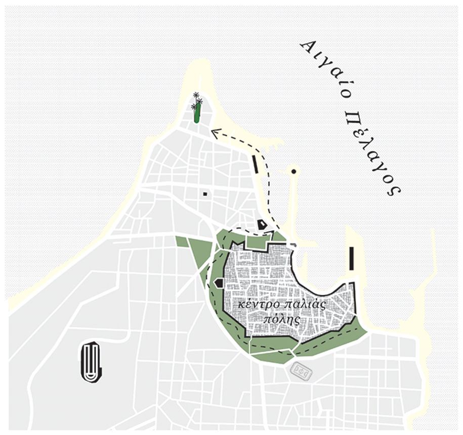 Urban Oasis, Charitou, square, prize, competition, reconstruction, Rhodes, Greece, Thomidou, Socci, Domeniconi