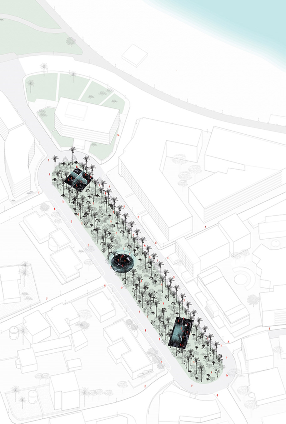 Archisearch Urban Oasis: 1st Prize at Competition for the Reconstruction of Charitou Sq. in Rhodes / A. Thomidou, G. Socci & G. Domeniconi