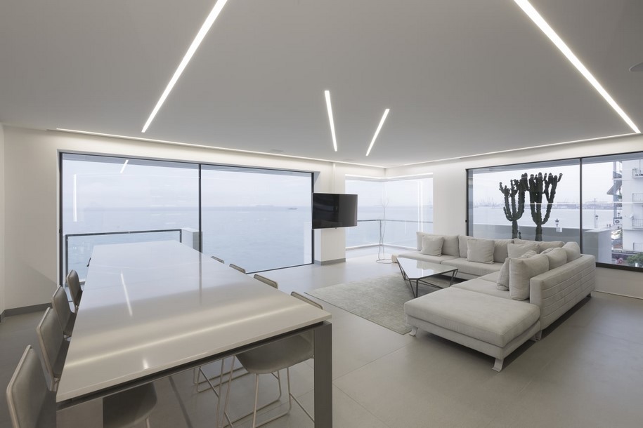 Urban Soul Project, USP, floating, apartment, Thessaloniki, greece, greek architects, interiors, view, sea, architecture, sias