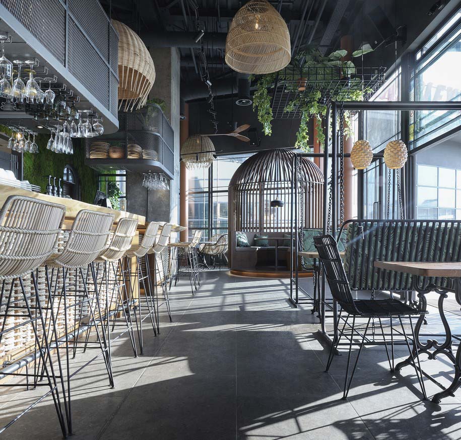 Archisearch Urban Soul Project designed Looney Bean Bar Restaurant in Thessaloniki, Greece