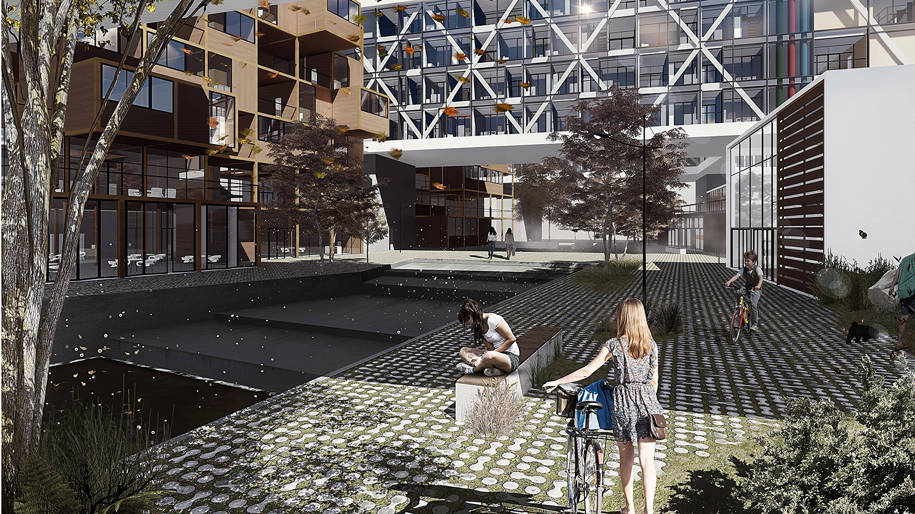 Archisearch Urban crossings towards the Spree River: multiple ways of living in Berlin | Thesis by Zachariaki Danai, Kapsani Anastasia & Parisopoulou Eftichia