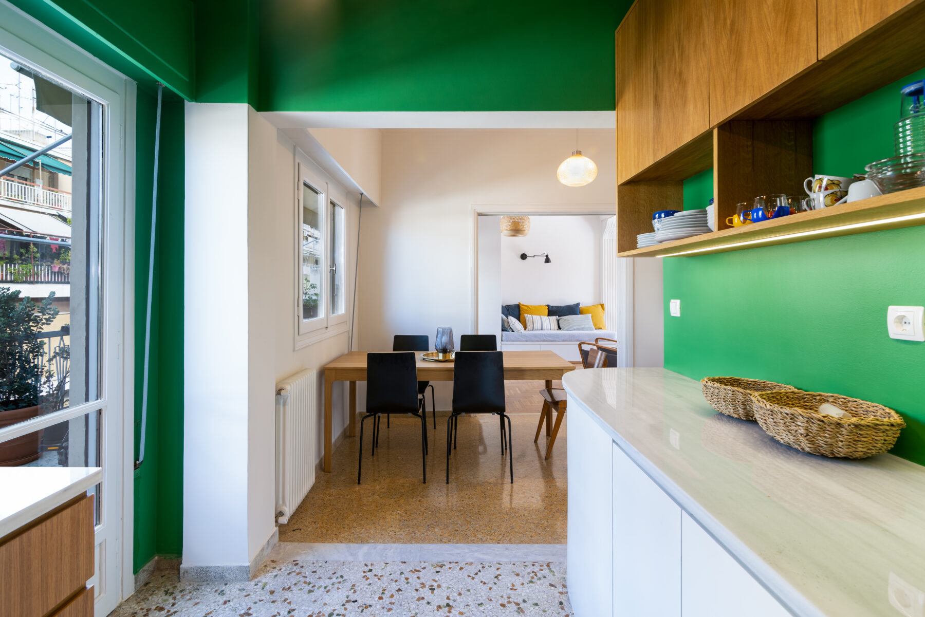 Archisearch JBF apartment in Kypseli, Athens | ECUALab - Anka Arvanitidi & Maria Peteinaki