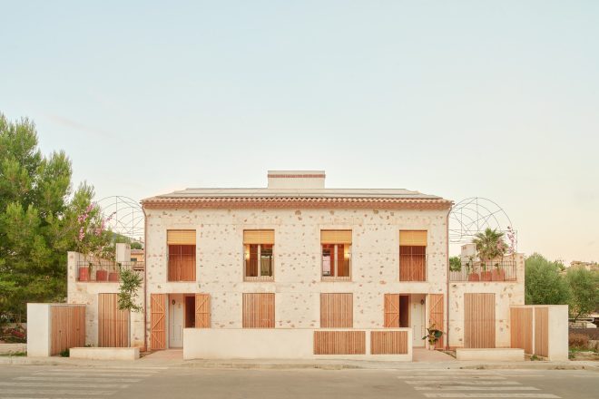Archisearch - MEDITERRANEAN LIVING // Ses Veles Puigpunyent: a housing complex that reduces its environmental impact | by Joan J. Fortuny Arquitecte and Alventosa Morell Arquitectes