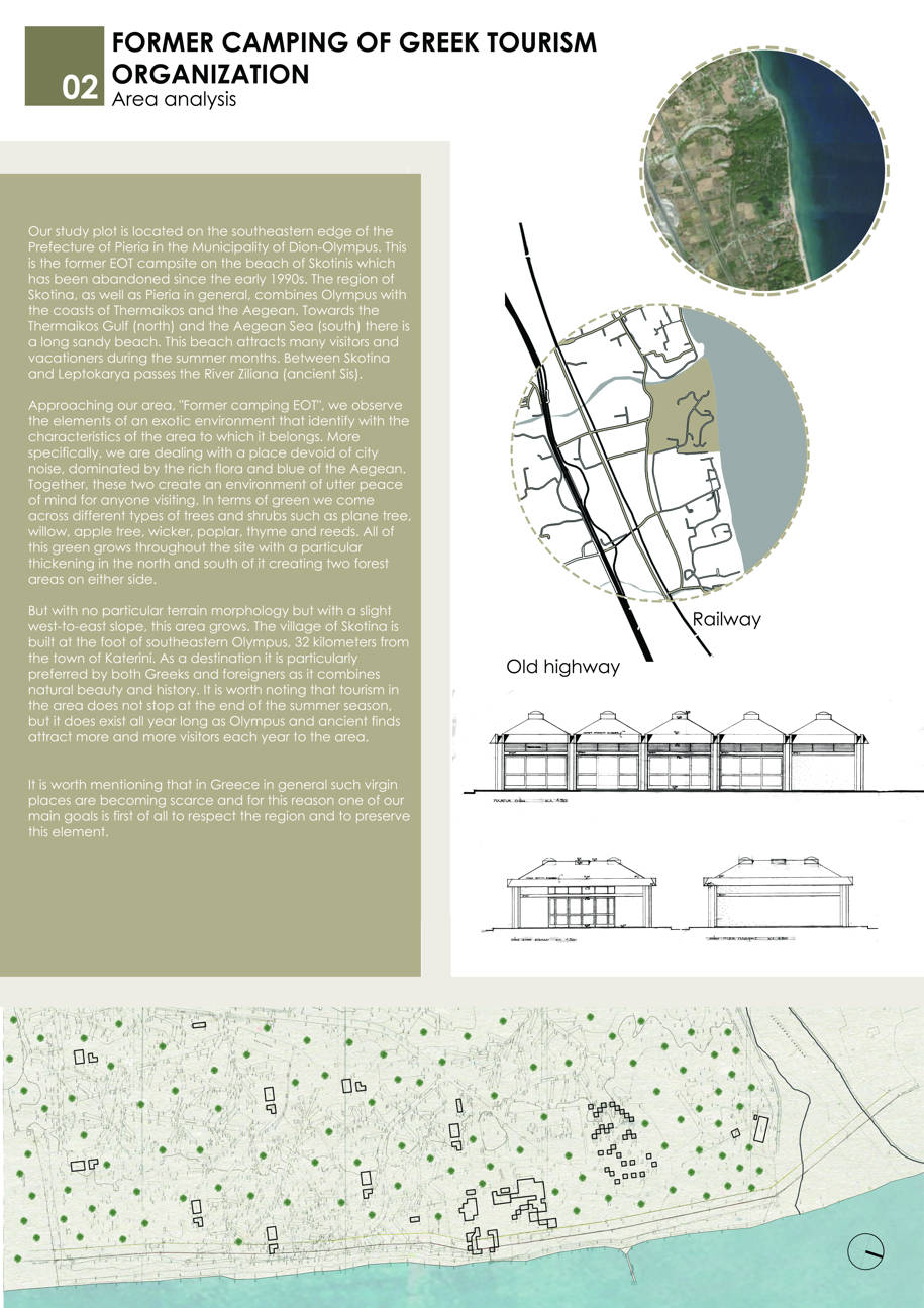 Archisearch Modern Hotel Resort in Skotina, Pieria : joining the sea | Diploma thesis by Dimitra Vani & Fani Miligkou