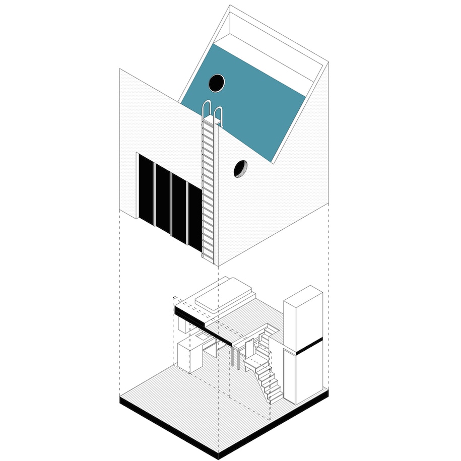 Archisearch Typologies_living-working | Master Thesis Project by Vasiliki Bakavou