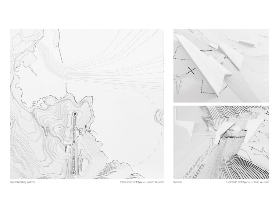 Archisearch Redefining the accessibility to the dispersed urbanity of the Aegean Archipelago: Syros Island National Airport and Seaplane base (JSY) | Diploma thesis by Vasiliki Bakomichali 