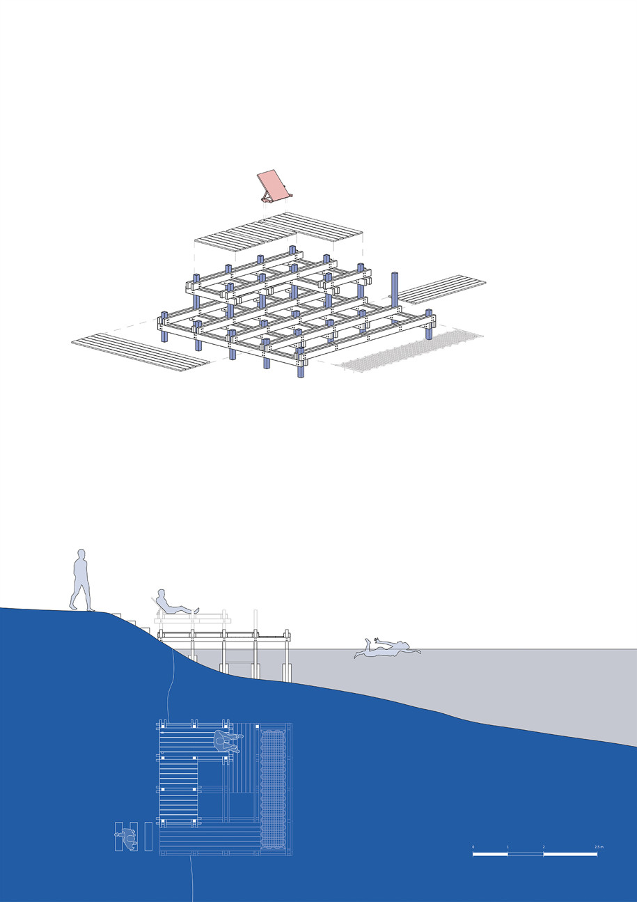 Archisearch CURLING UP AT LAKE KAIAFAS: A scenario of hospitality in the natural landscape | Thesis by Vassiliki Lianou