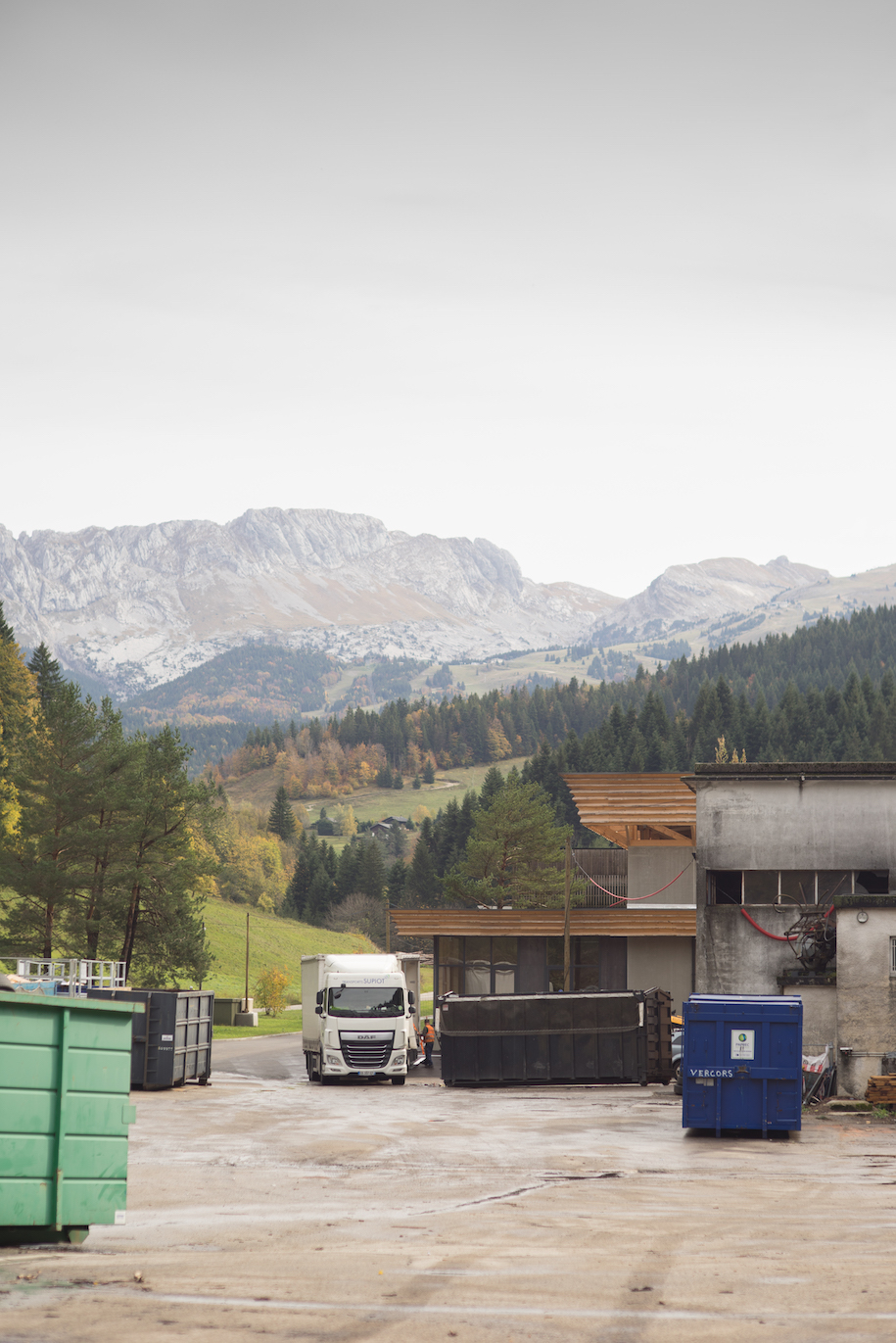 Archisearch PNG architects designed an eco-site with technical infrastructure in Vercors National Park, France