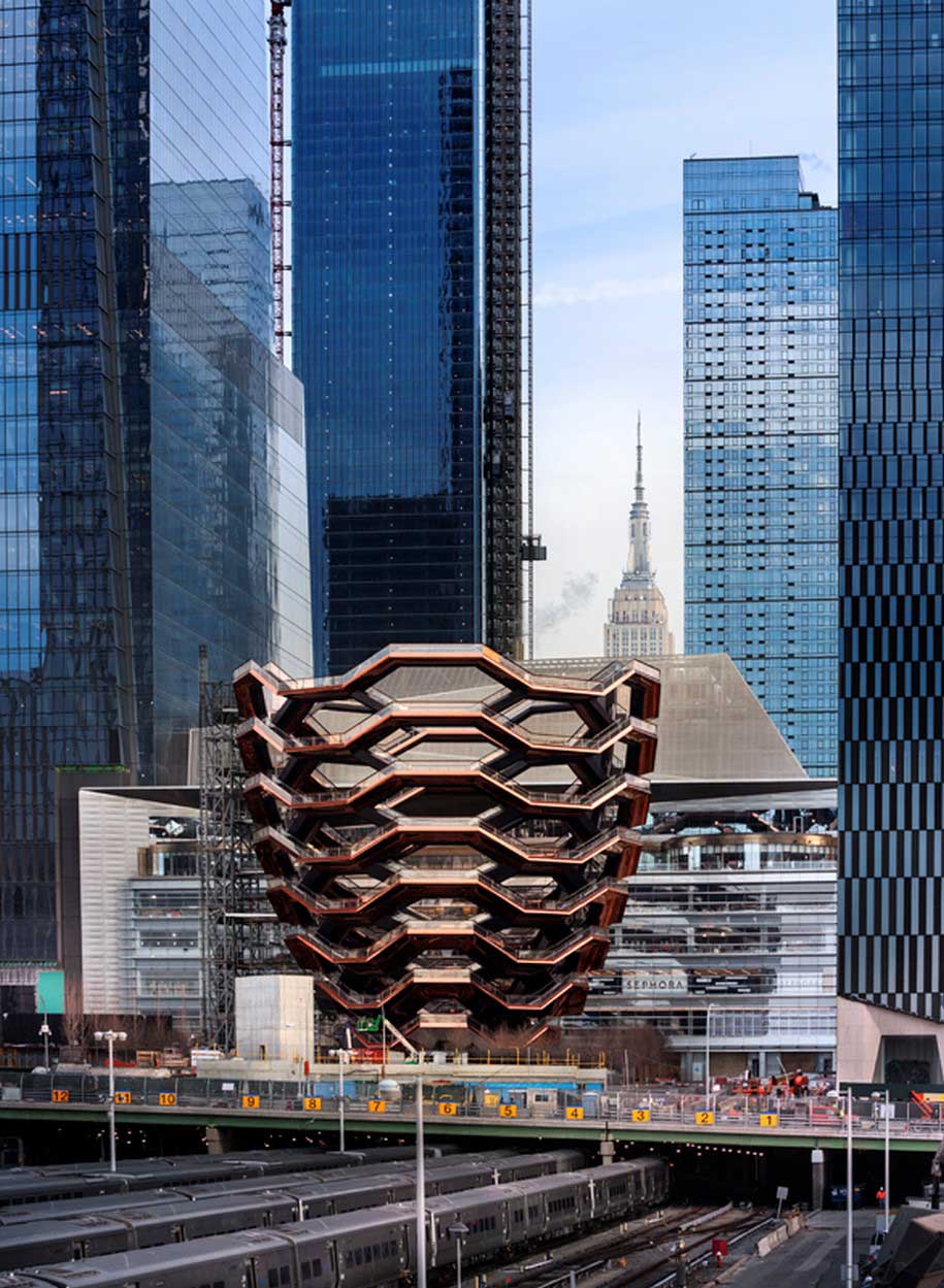 Archisearch Heatherwick Studio completed Vessel Public Landmark in Manhattan