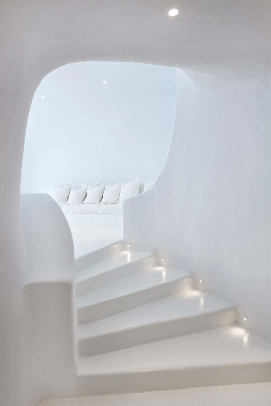 Archisearch Architect Elly Alexiou designed Cave House - Villa Charissa, Aenaon Villas in Imerovigli, Santorini