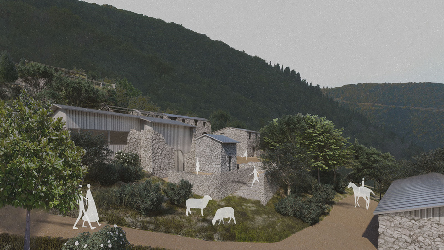 Archisearch Villaggio di Sale_Η αναβίωση του εγκαταλελειμμένου οικισμού των Καρυωτών και των αλυκών Αλεξάνδρου Λευκάδας | Διπλωματική εργασία από την Αριστέα-Ευαγγελία Κουκουνούρη και τη Σοφία Μικρώνη