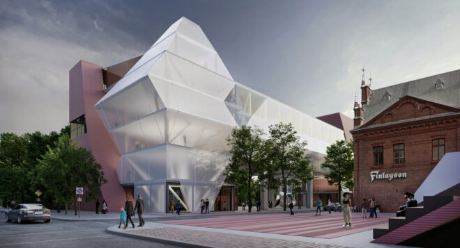 Archisearch - Sara in Flow_the new Sara Hildén museum in the city of Tempere | Competition entry by Jonian Silaj and Christianna Perdetzi