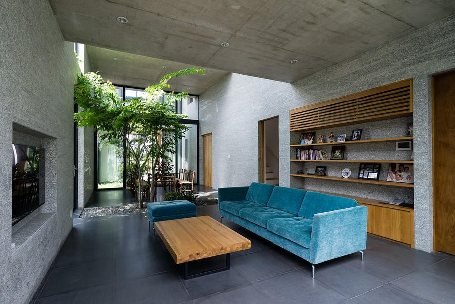 Archisearch Greenery Takes Over Concrete Binh House by VTN Architects