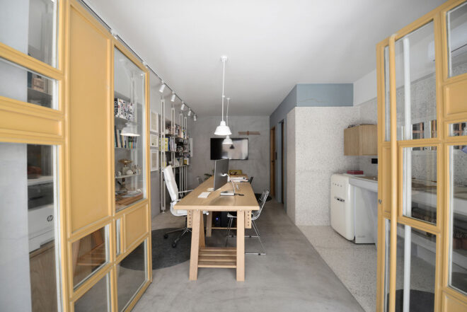 Archisearch - Architecture workspace in a former garage | Marialena Kampani